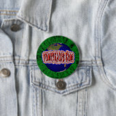 Badge Rond 7,6 Cm Bouton VomitRadio (En situation)