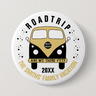 Badge Rond 7,6 Cm Bouton Voyage routier