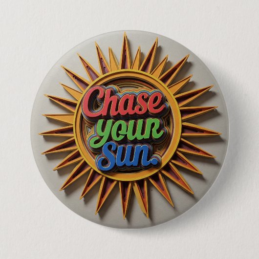 Badge Rond 7,6 Cm Boutons (Devant)