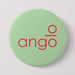 Badge Rond 7,6 Cm Boutons Abstraits ANGOLO - Correctifs d'art texte