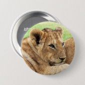Badge Rond 7,6 Cm Boutons bébé tigre (Devant & derrière)