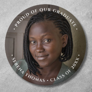 Badge Rond 7,6 Cm Boutons de graduation photo