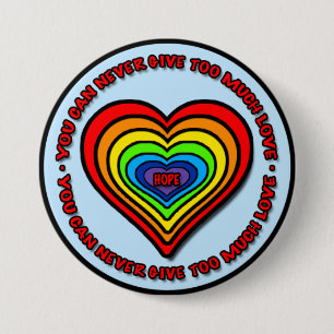 Badge Rond 7,6 Cm Boutons de Valentine de soulagement du Haïti