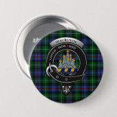 Badge Rond 7,6 Cm Boutons d'insigne de clan MacKenzie (Devant & derrière)