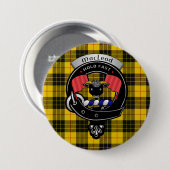Badge Rond 7,6 Cm Boutons d'insigne de clan MacLeod (Devant & derrière)