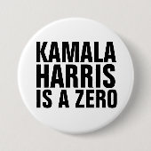 BADGE ROND 7,6 CM BOUTONS KAMALA HARRIS (Devant)