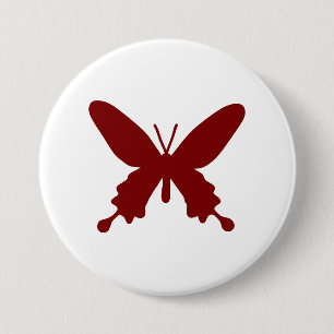 Badge Rond 7,6 Cm Boutons papillon délicats