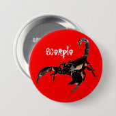 Badge Rond 7,6 Cm Boutons Skorpion (Devant & derrière)