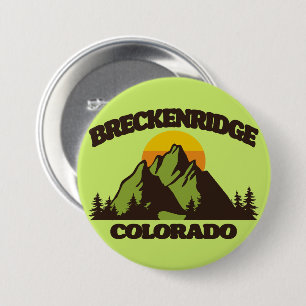 Badge Rond 7,6 Cm Breckenridge, Colorado