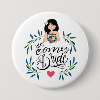 Badge Rond 7,6 Cm Bridal  Decor