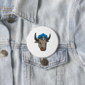 Badge Rond 7,6 Cm Bull agent de police Police (En situation)
