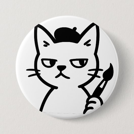 Badge Rond 7,6 Cm Button (Devant)