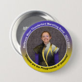 BADGE ROND 7,6 CM BWMB 2023 (Devant & derrière)