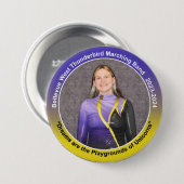 BADGE ROND 7,6 CM BWMB 2023 (Devant & derrière)