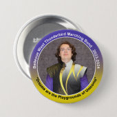 BADGE ROND 7,6 CM BWMB 2023 (Devant & derrière)