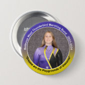 BADGE ROND 7,6 CM BWMB 2023 (Devant & derrière)