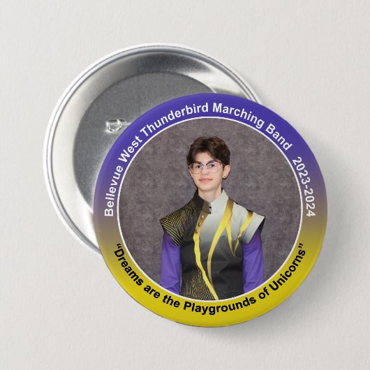 BADGE ROND 7,6 CM BWMB 2023 (Devant & derrière)