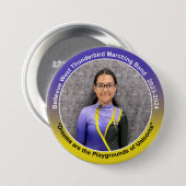 BADGE ROND 7,6 CM BWMB 2023 (Devant & derrière)