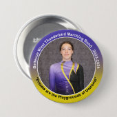 BADGE ROND 7,6 CM BWMB 2023 (Devant & derrière)