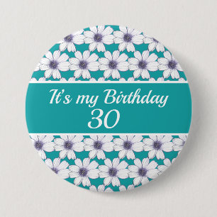 Badge Rond 7,6 Cm C’est mon anniversaire d’anniversaire personna
