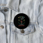 Badge Rond 7,6 Cm Cadeau de Noël | Bartender Mixologue (En situation)