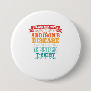 Badge Rond 7,6 Cm Cadeau de sensibilisation à la maladie T
