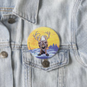 Badge Rond 7,6 Cm Cadeaux et accessoires de rennes (En situation)