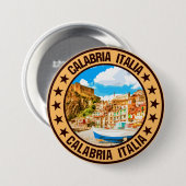 Badge Rond 7,6 Cm Calabre (Devant & derrière)