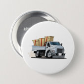 Badge Rond 7,6 Cm Camion de dessin (Devant & derrière)
