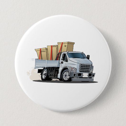 Badge Rond 7,6 Cm Camion de dessin (Devant)