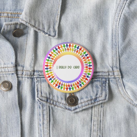 Badge Rond 7,6 Cm Campagne /Élections / Politique (En situation)