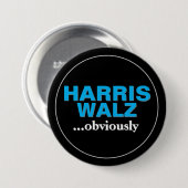 Badge Rond 7,6 Cm Campagne HARRIS WALZ Yard (Devant & derrière)