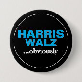 Badge Rond 7,6 Cm Campagne HARRIS WALZ Yard (Devant)