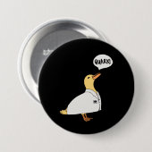 Badge Rond 7,6 Cm Canard de physique (Devant & derrière)
