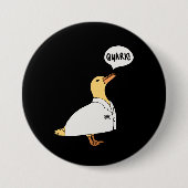 Badge Rond 7,6 Cm Canard de physique (Devant)