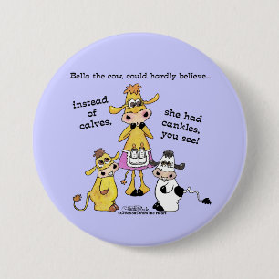 Badge Rond 7,6 Cm Cankles et non calques