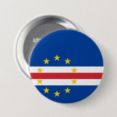 Badge Rond 7,6 Cm Cap Verde flag (Devant & derrière)