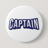 Badge Rond 7,6 Cm Capitaine (Devant)