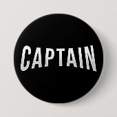 Badge Rond 7,6 Cm Capitaine (Devant)