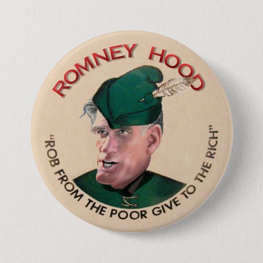 Badge Rond 7,6 Cm Capot 2012 de Mitt Romney (Devant)