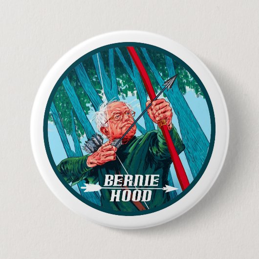 Badge Rond 7,6 Cm Capot de Bernie (Devant)