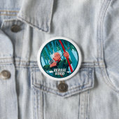 Badge Rond 7,6 Cm Capot de Bernie (En situation)