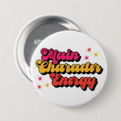 Badge Rond 7,6 Cm Caractère principal Energy Bookish (Devant & derrière)