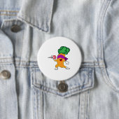 Badge Rond 7,6 Cm Carottes fléchettes (En situation)