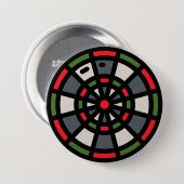 Badge Rond 7,6 Cm carte mère (Devant & derrière)