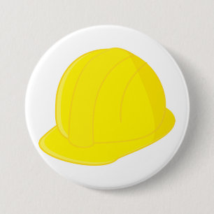 Badge Rond 7,6 Cm Casquette de construction