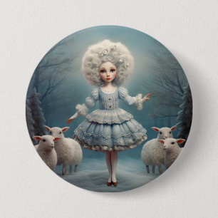 Badge Rond 7,6 Cm Casse-Noisette Ballet Mode-Bergère