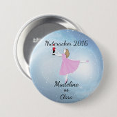 Badge Rond 7,6 Cm Casse-noix personnalisé - ornement de Clara (Devant & derrière)