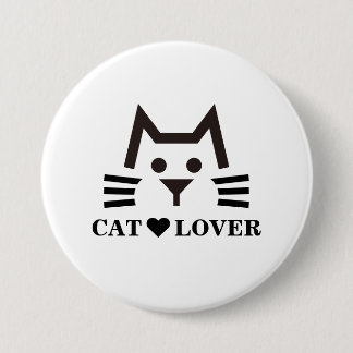 Badge Rond 7,6 Cm Cat-Face 缶バッジ