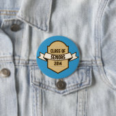 Badge Rond 7,6 Cm Catégorie supérieure de l'insigne 2014 (En situation)